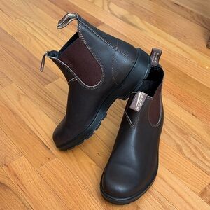 Blundstone Dark Brown Leather Boots